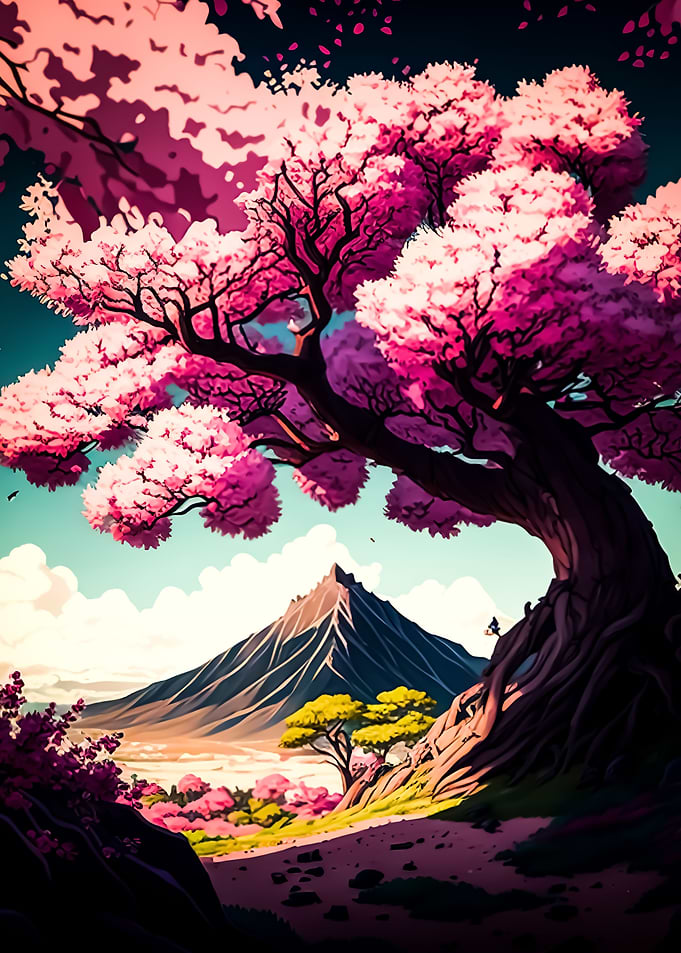 landcapes sakura japan