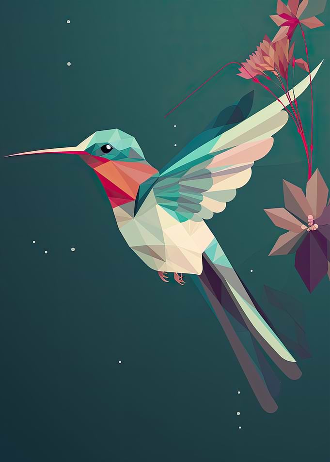 Vector Hummingbird