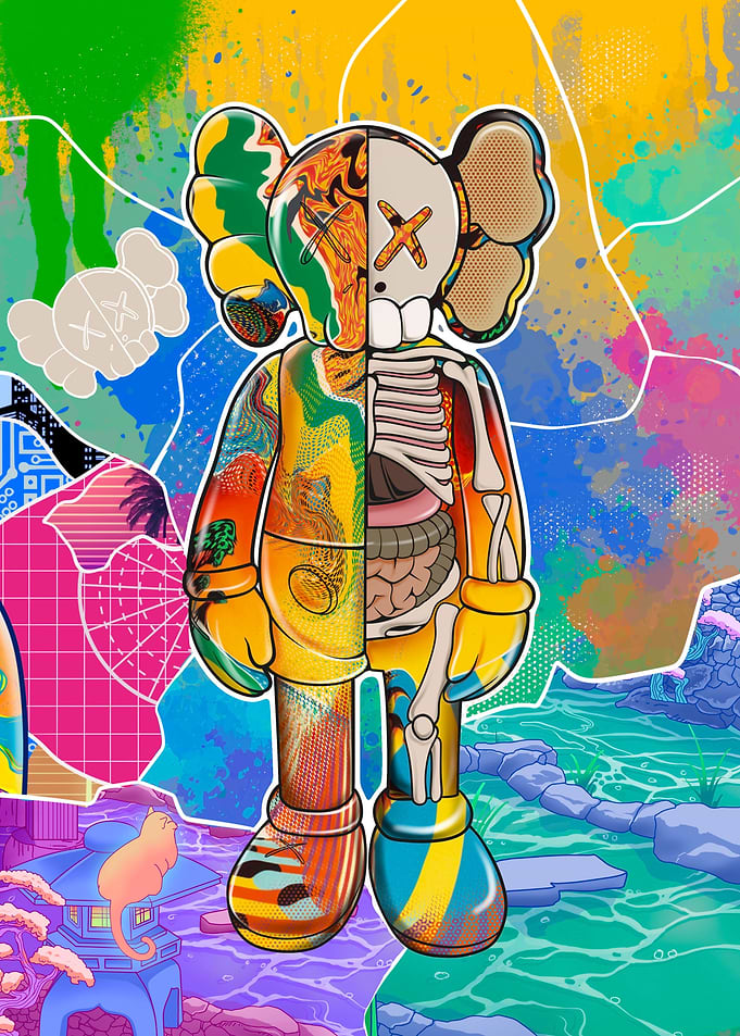 kaws kolase