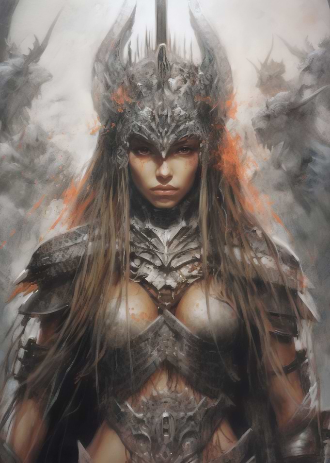 Female Warrior Fightress