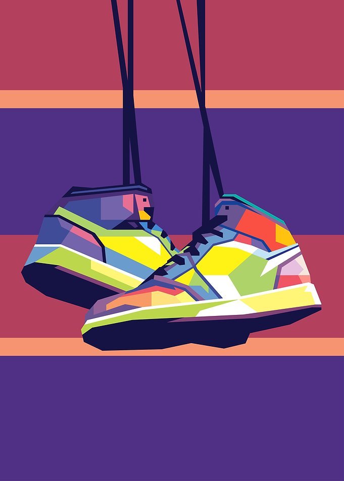Shoes Pop Art