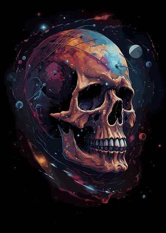 Skull in Universe