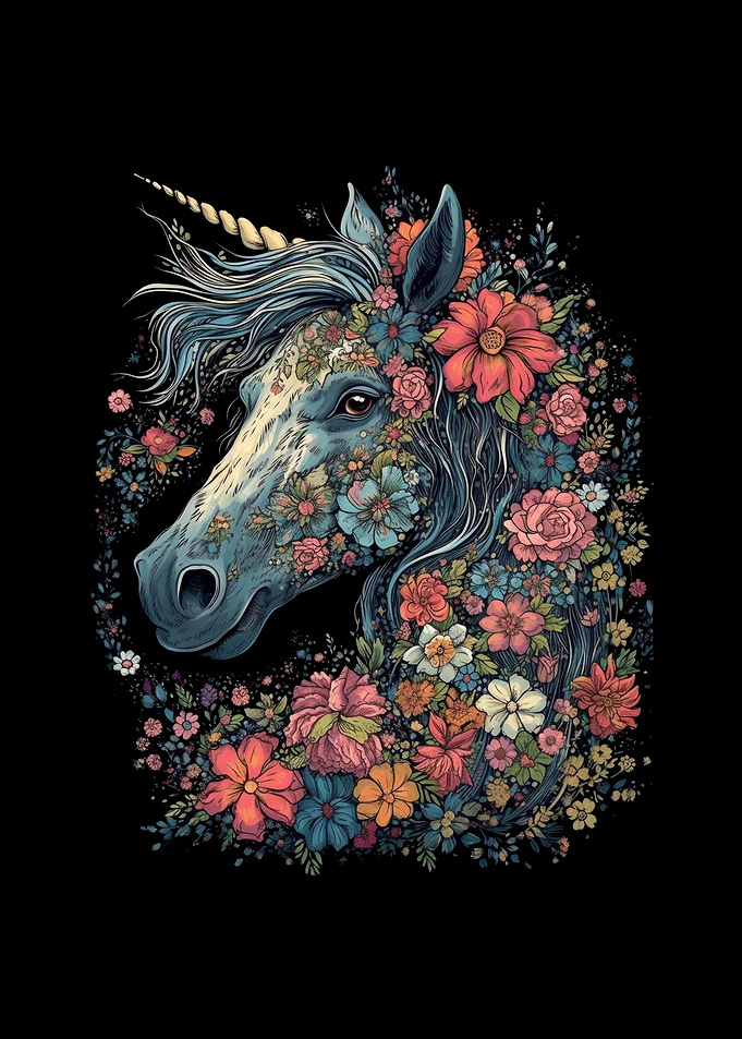 Unicorn Flowers Legendary