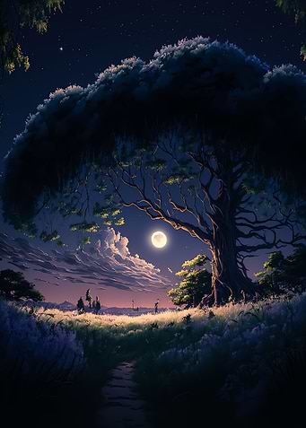Night Sky With Stars