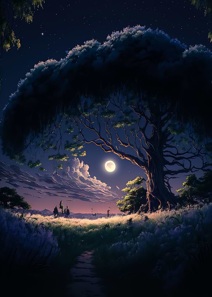 Night Sky With Stars