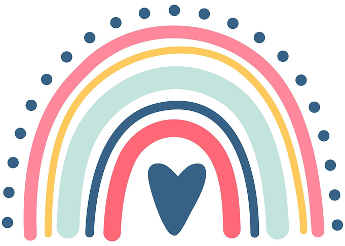 Vibrant Boho Rainbow