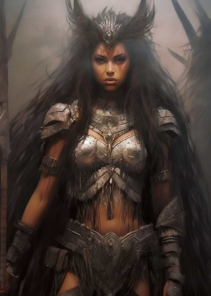 Female Warrior Fightress
