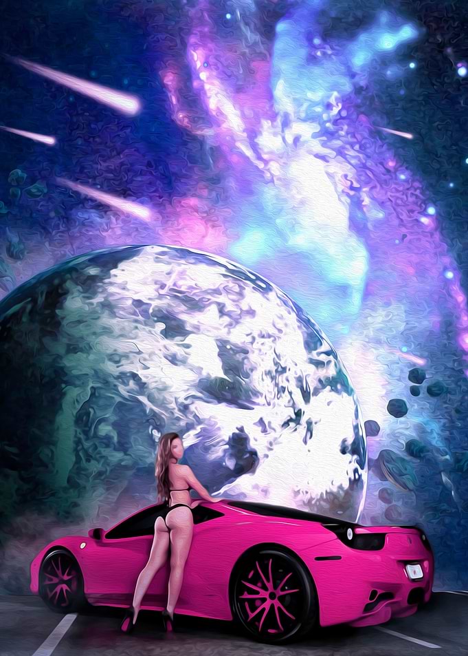 Luxary Space Car