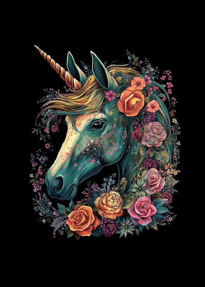 Unicorn Flowers Legendary