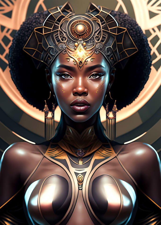 African woman