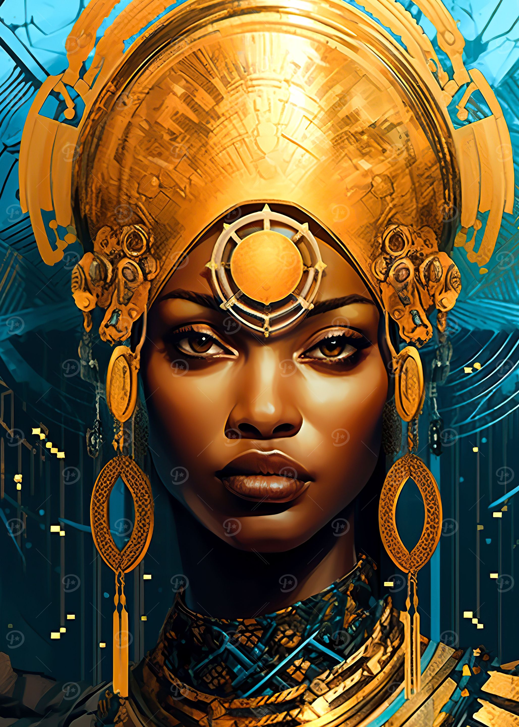 African woman