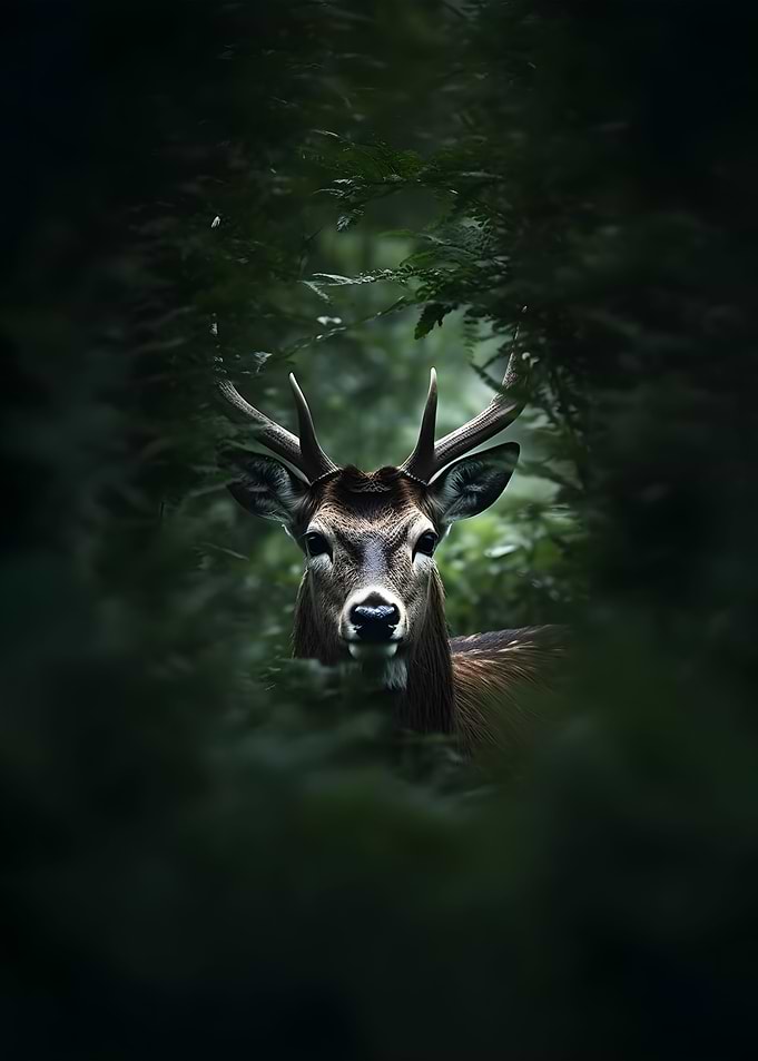 Trophy Deer Head Stag