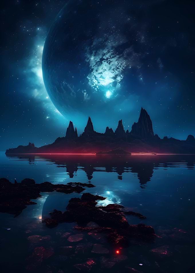 Moonlit Island