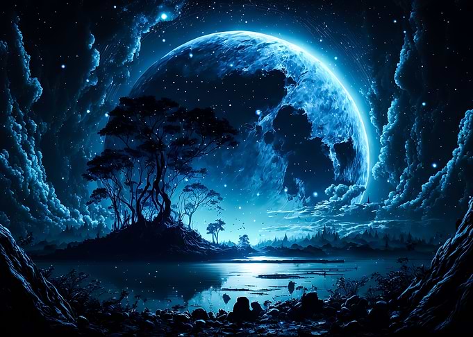 Night Sky With Stars