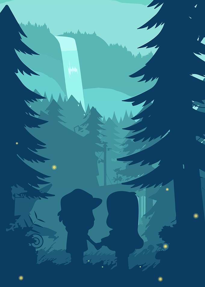 gravity water falls