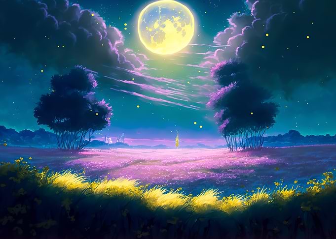 Night Sky With Stars