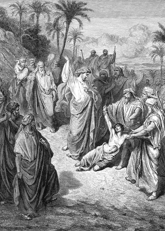 Jesus Heals the Epilectic