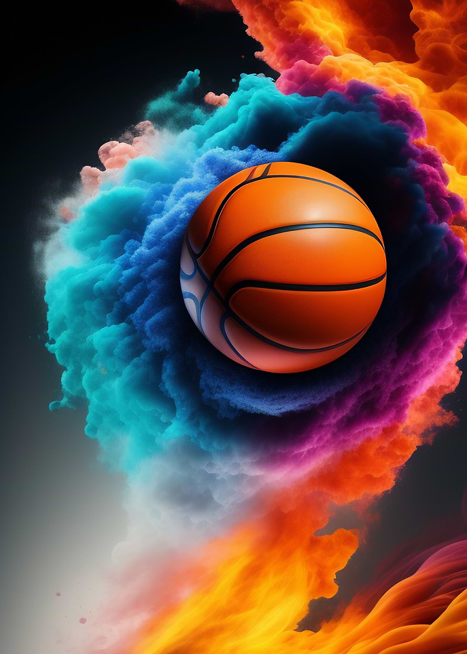 basketball in space