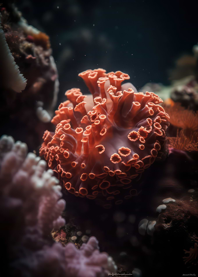 Fascinating coral