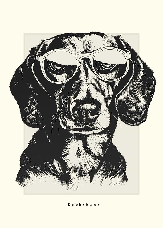 Dachshund Illustration