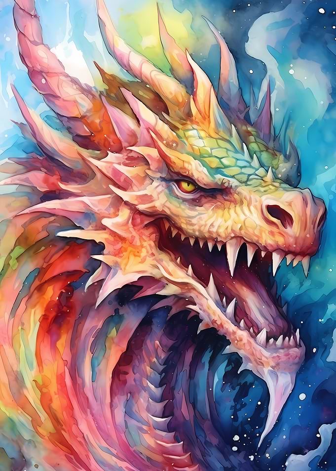 Dragon Colorful