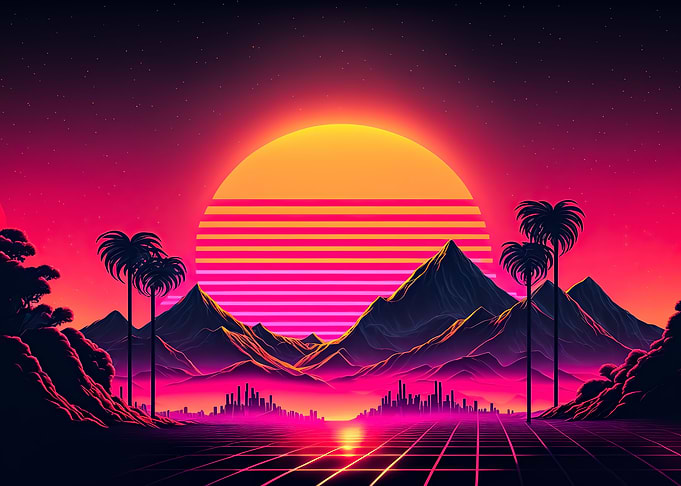 Synthwave Landscapes
