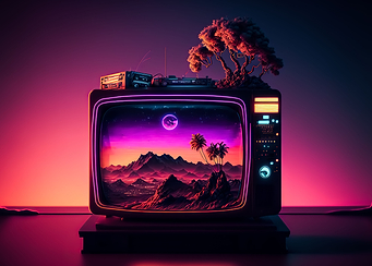 Vaporwave Retrovision