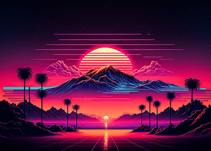Synthwave Landscapes
