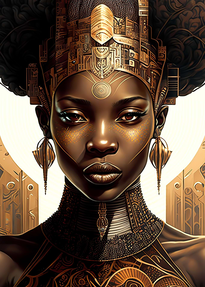 African woman