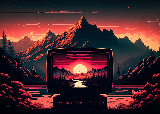 Vaporwave Retrovision