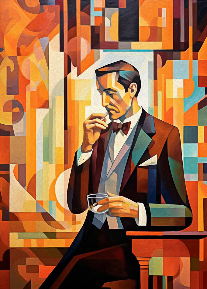 Geometric Vintage Poster
