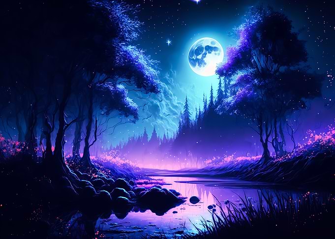Night Sky With Stars