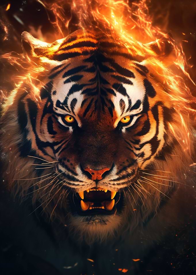 The Blazing Tiger