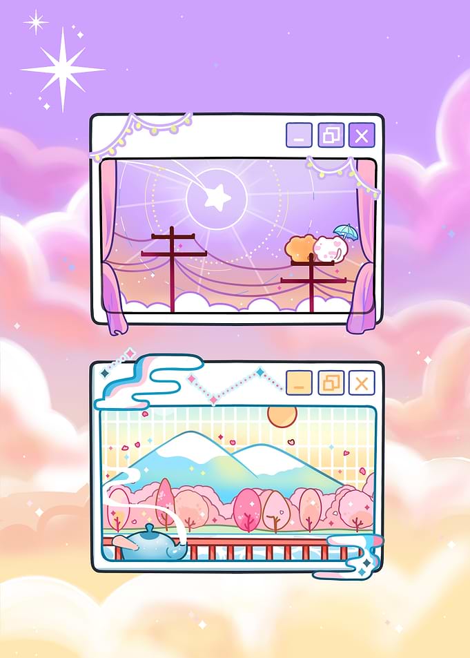 Sunset and Sunrise Window