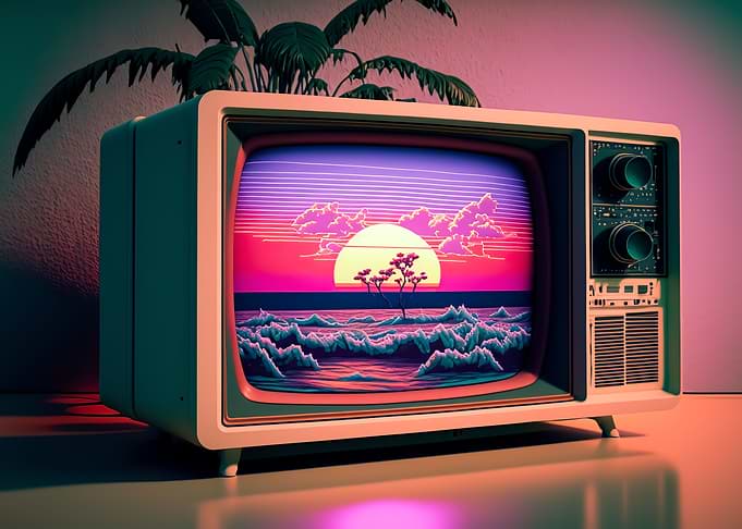Vaporwave Retrovision