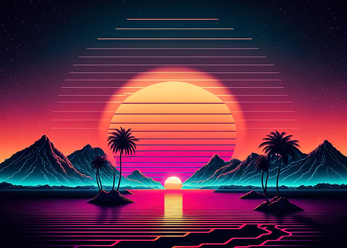 Synthwave Landscapes