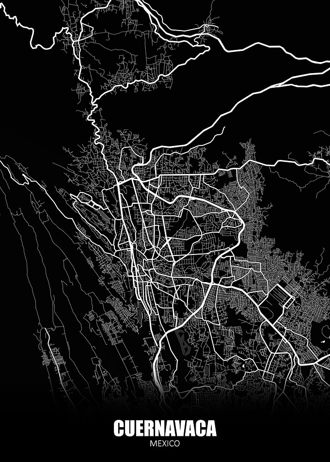 Cuernavaca Mexico Map