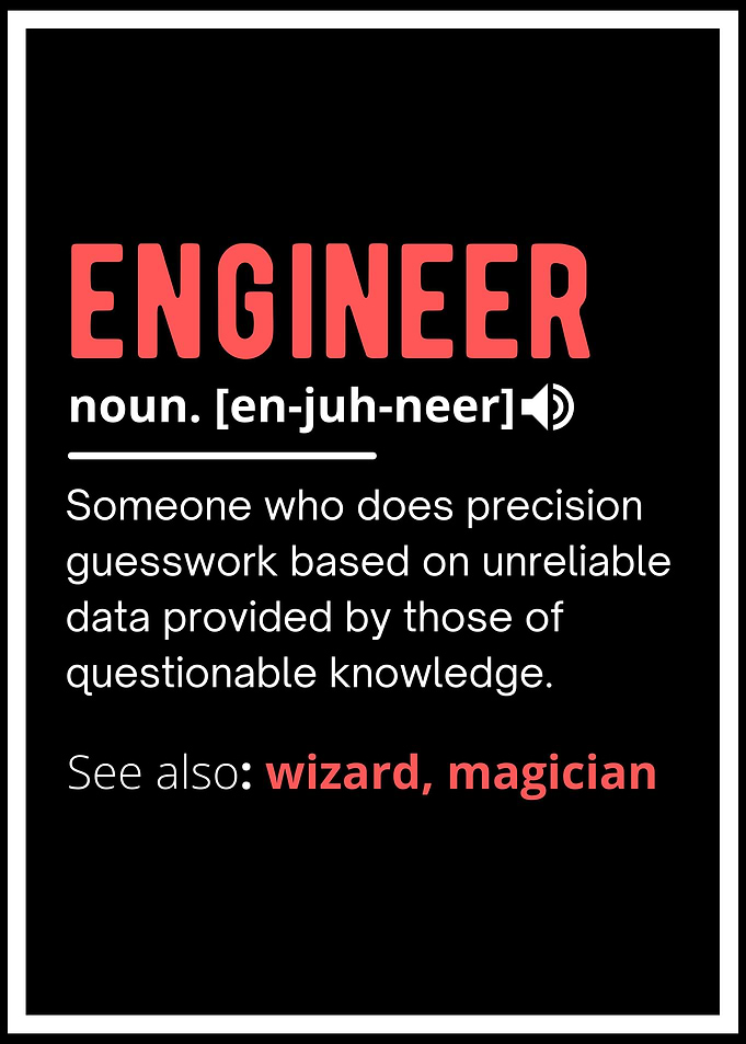engineer funny definition
