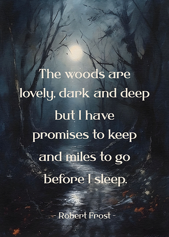Gothic Dark Forest Art