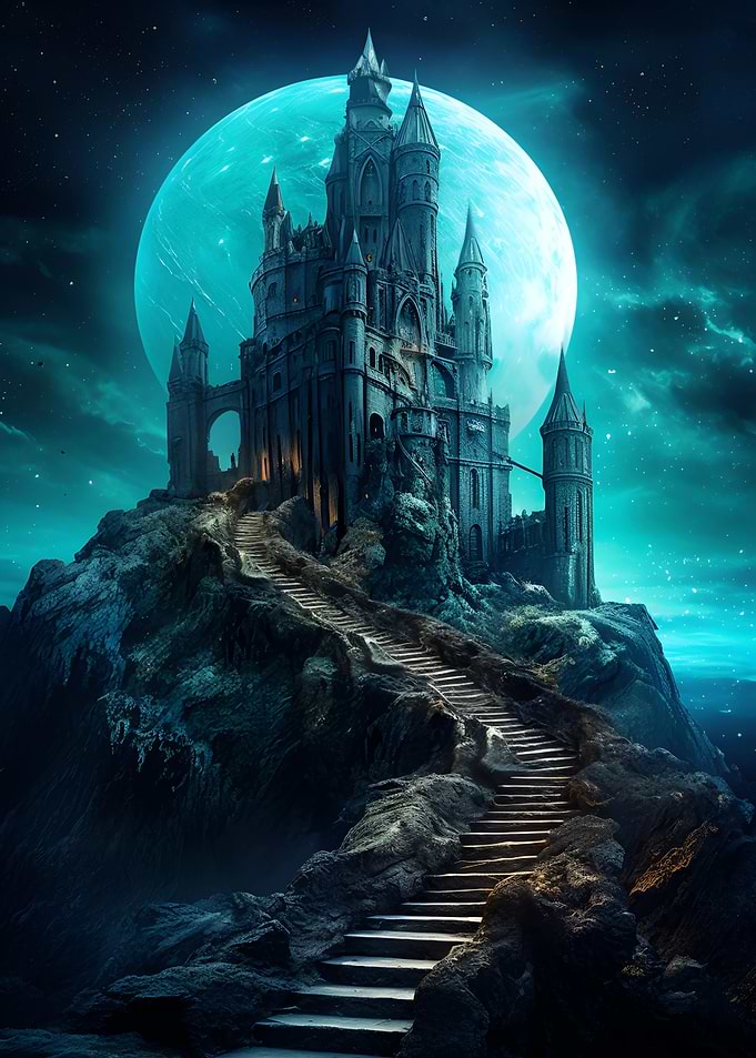 Moonlit Castle
