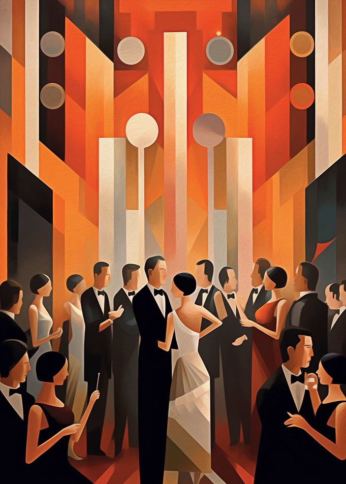 Retro Ballroom Dance