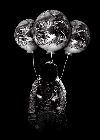 flying in the sky