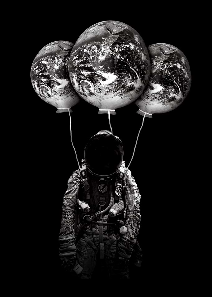flying in the sky