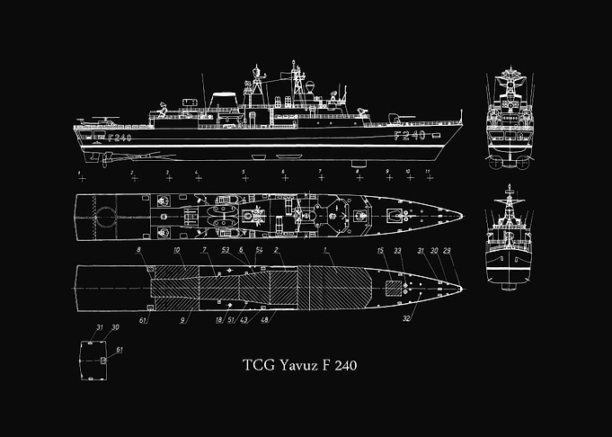 TCG Yavuz F 240