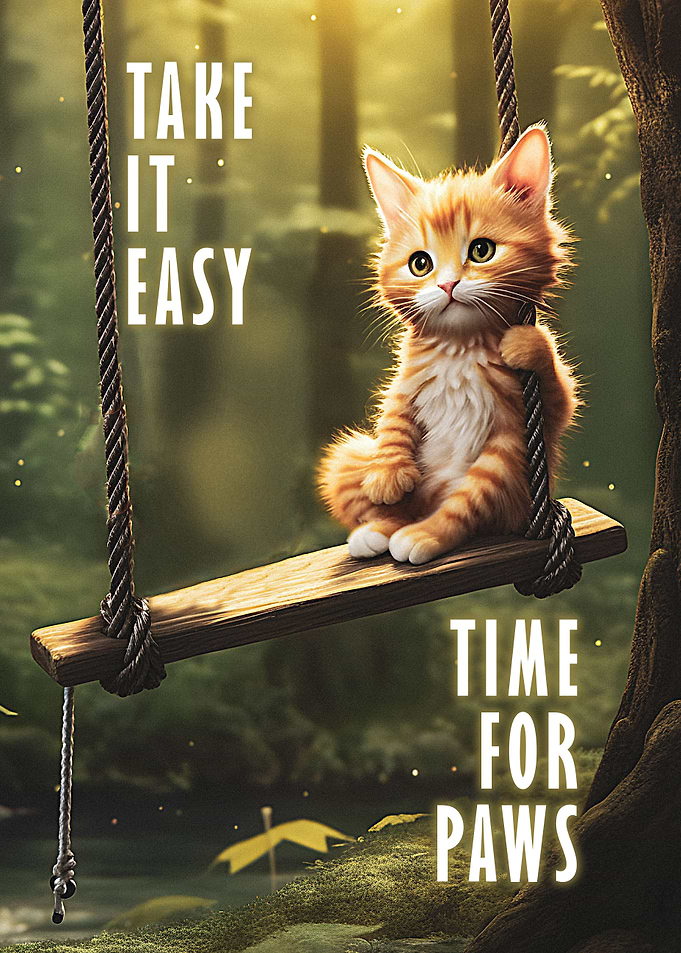 Time for paws