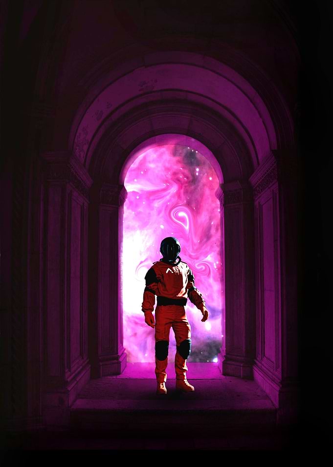 door to outer space