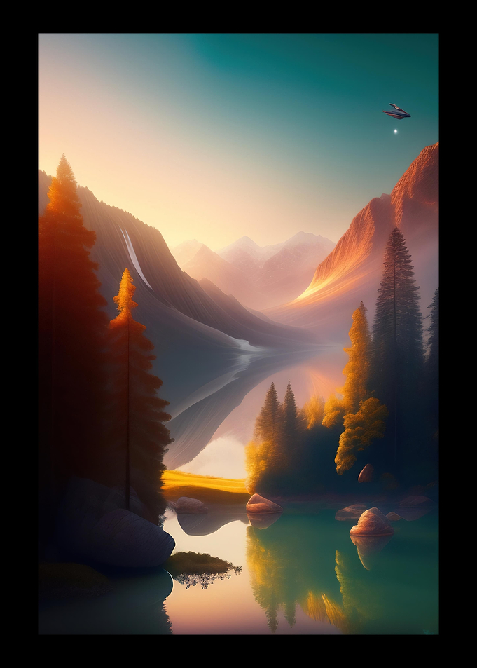 Lakes And Mountains