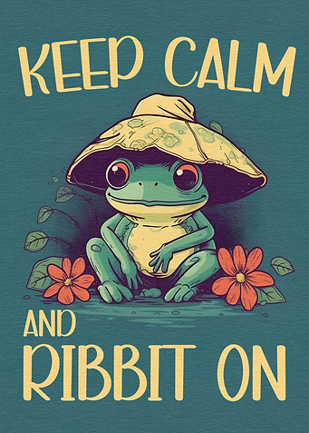 Funny Frog Goblincore