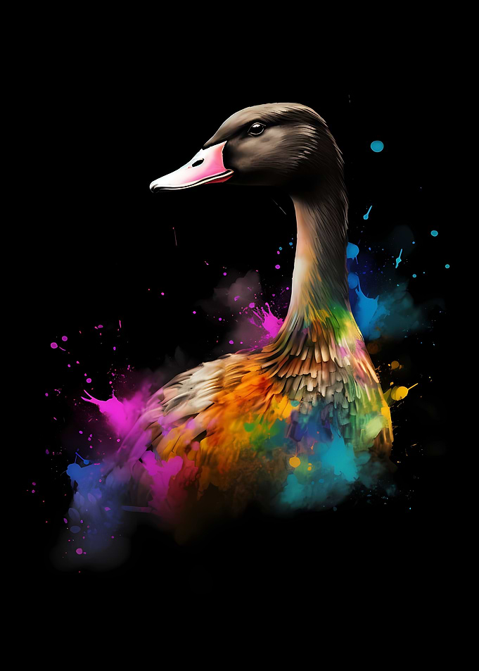Goose Colorful