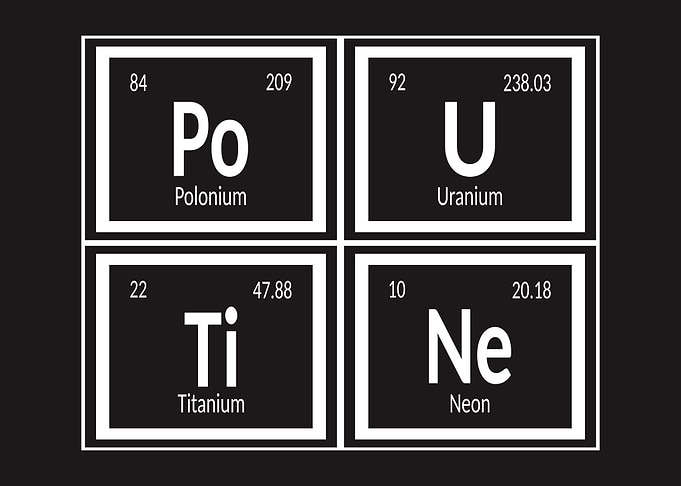 Poutine Periodic Table